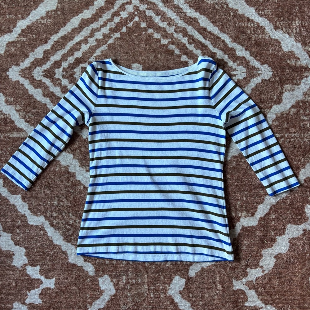 Boatneck Talbots tee y2k